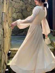 ruffled one piece dress