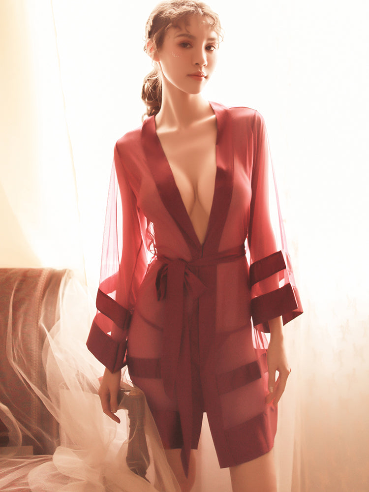 Sensual Bathrobe Pajamas Areous