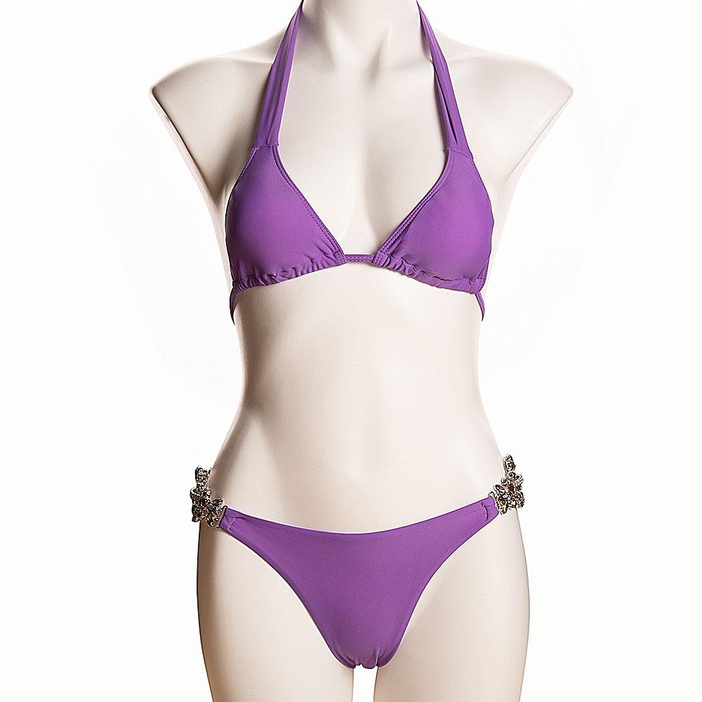 Shore Thing Embellished Bikini Areous