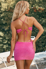 Skirt in Pink Areous