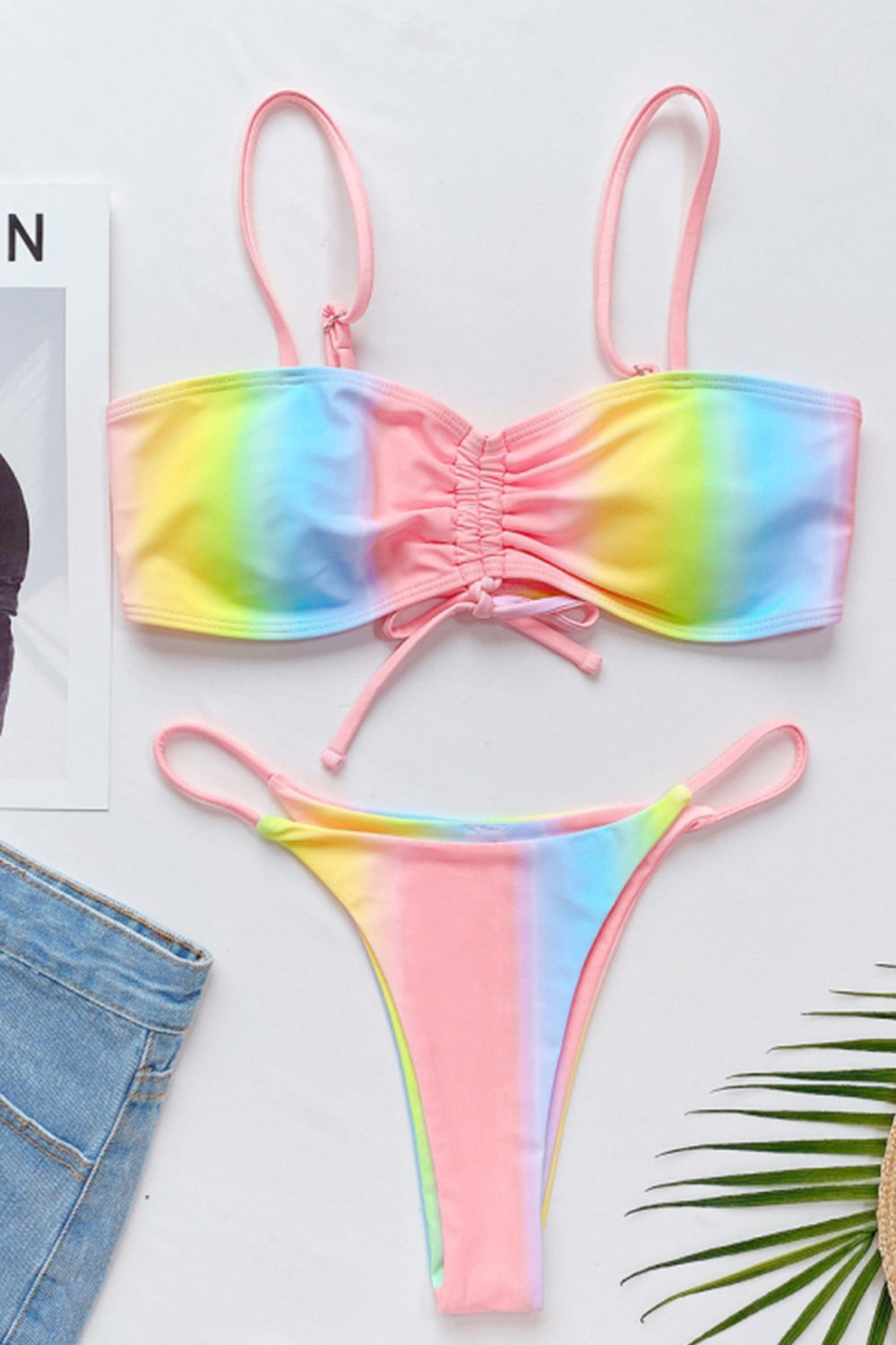 Sling Tie-dye Bikini Areous