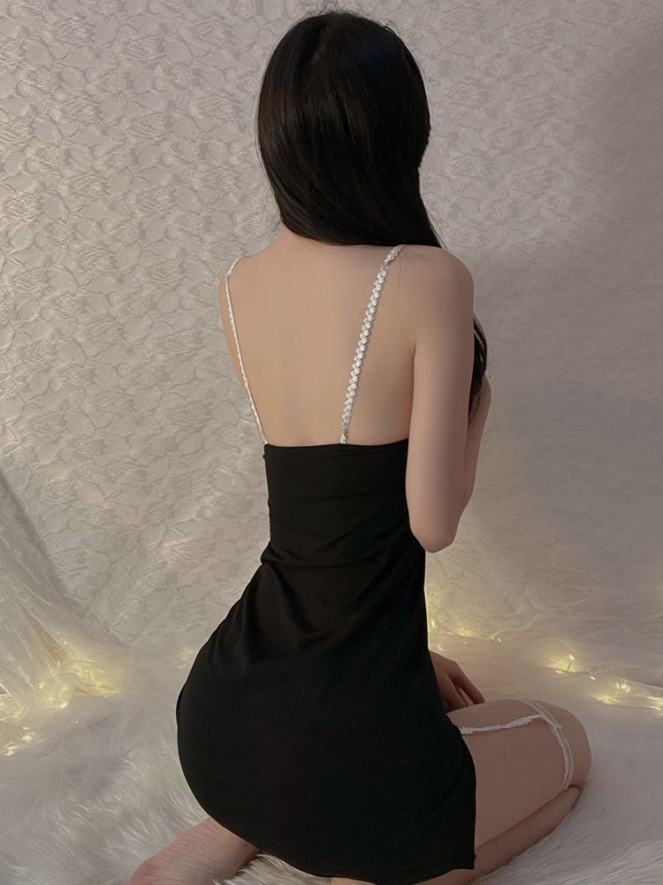 Small Breast Lace Pajamas Areous