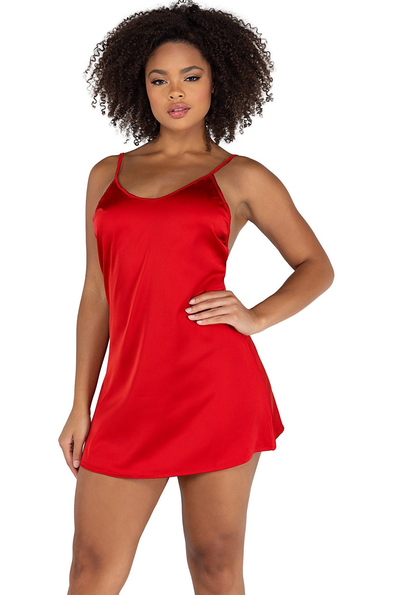 Soft Satin Chemise Areous