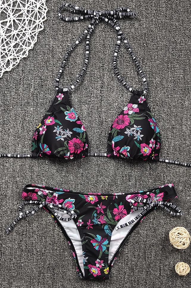 Southern Summers Gingham Bikini Set Areous