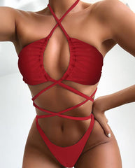Straps Cross Brazilian Swimwear Areous