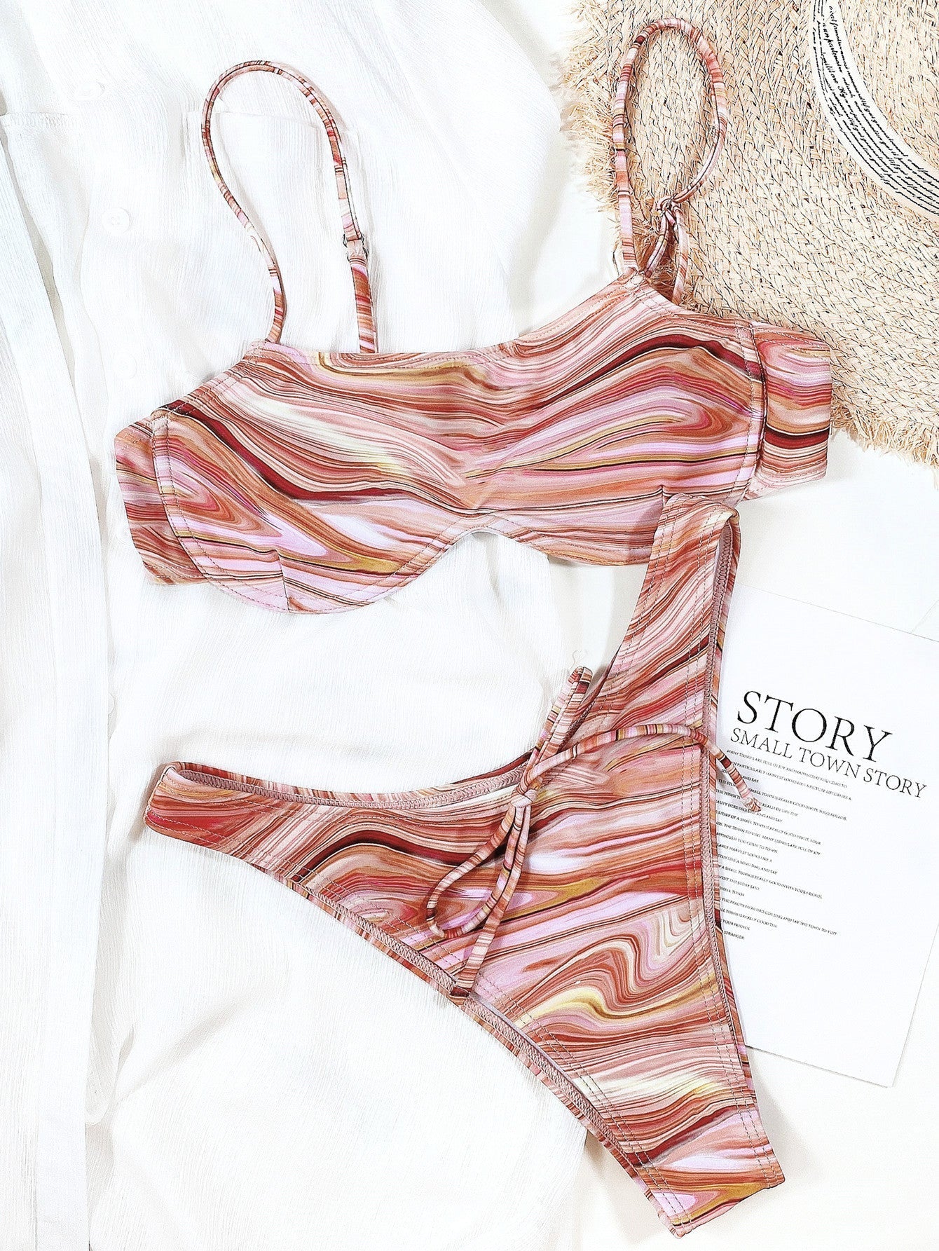 Summer Waves Bikini Set Areous