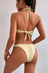 Sun And Sass Metal Circle Bikini Set Areous