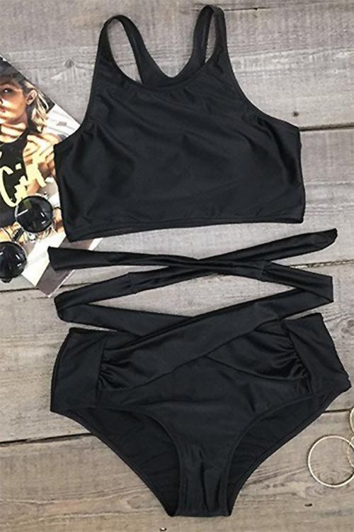 Take Me Out Tank Bikini Set Areous