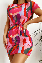 Three-Pieces Print Bikini Areous