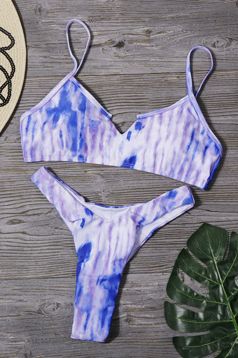 Time Goes By Tie-dyed Bikini Areous