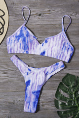 Time Goes By Tie-dyed Bikini Areous