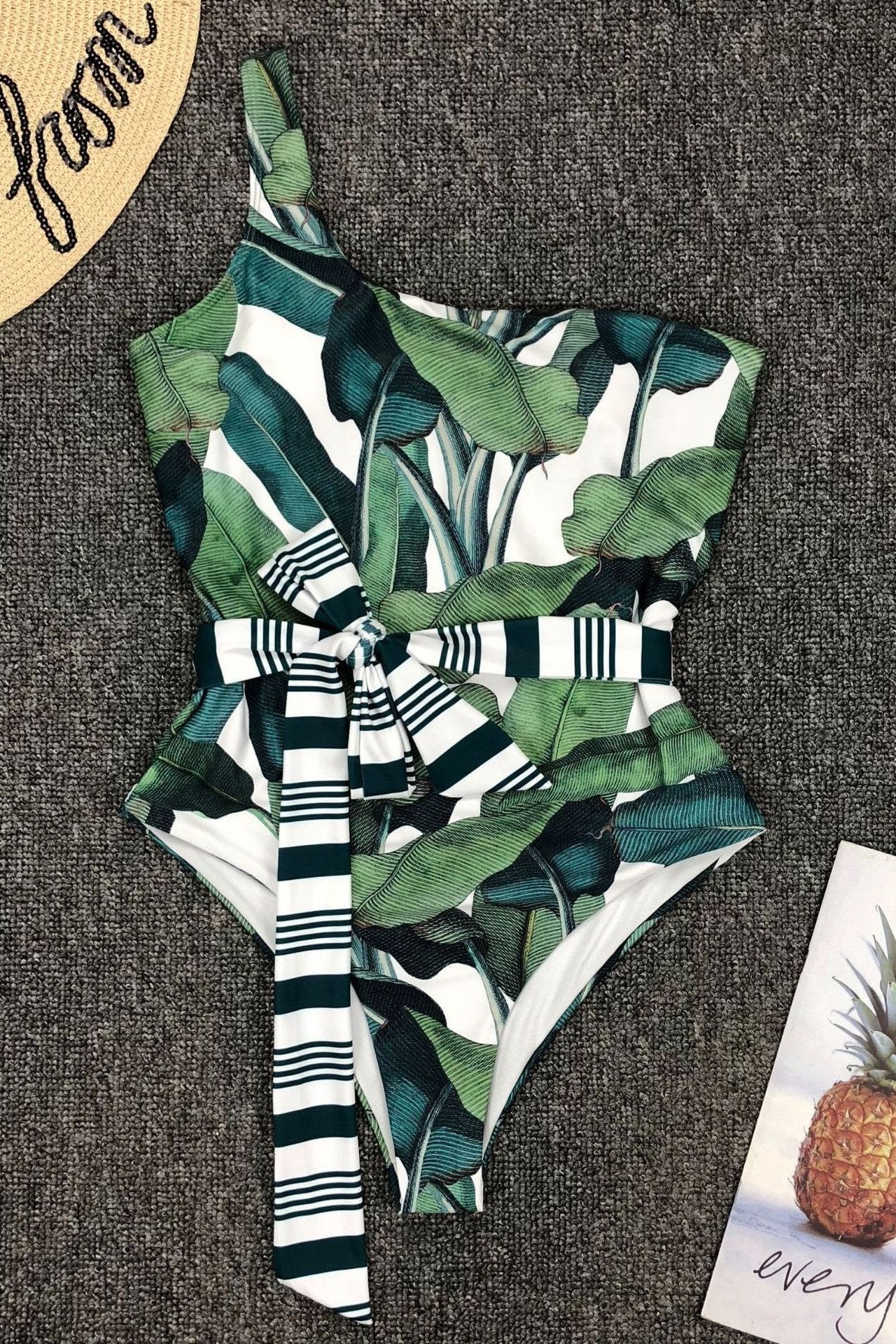 Tropical Leaves One Piece Areous