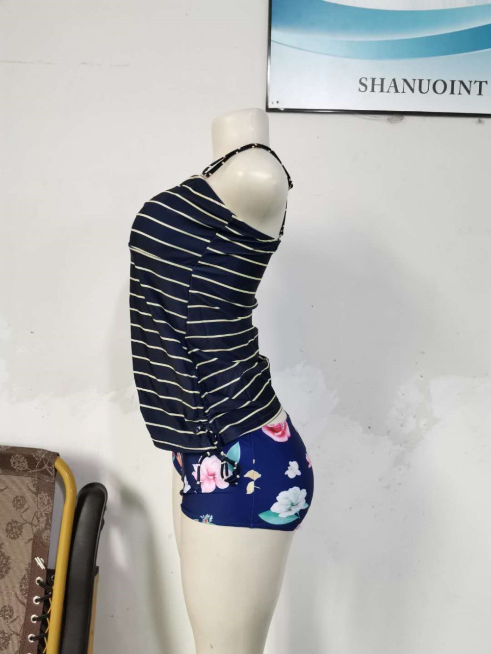 Two Piece Print Modest Swimwear Areous