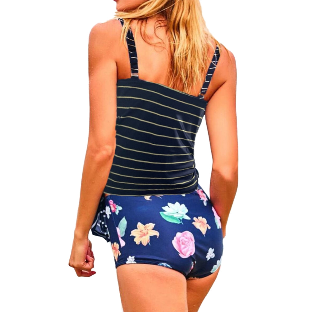 Two Piece Print Modest Swimwear Areous