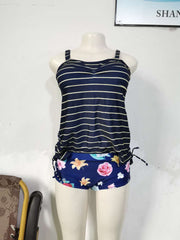 Two Piece Print Modest Swimwear Areous