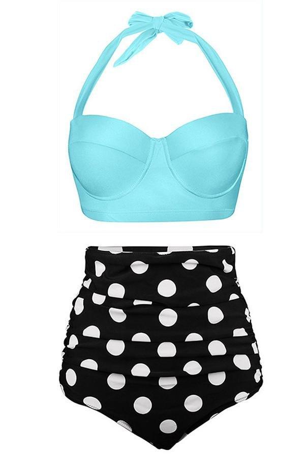 Vintage Wave Bikini Areous