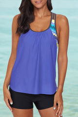 Print Insert Racerback Tankini Set