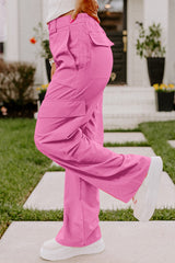 Rose High Waist Cargo Trousers