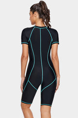 Seam Contoured Zip Front Wetsuit