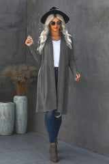 Slouchy Pocketed Knit Longline Cardigan