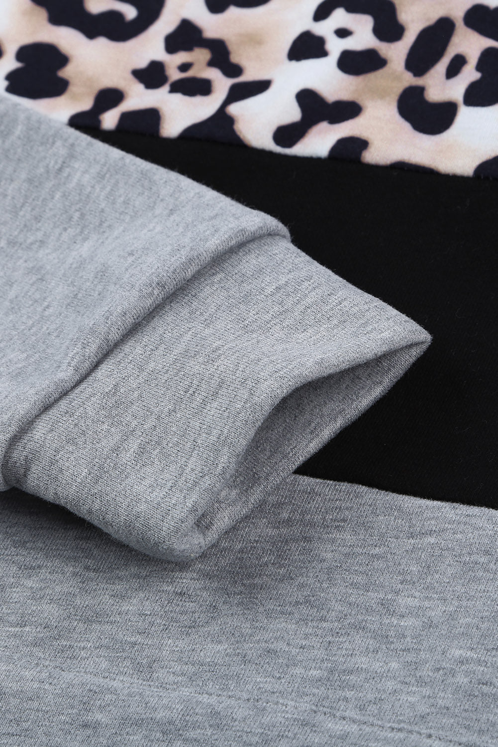 Splicing Kangaroo Pocket Drawstring Hoodie