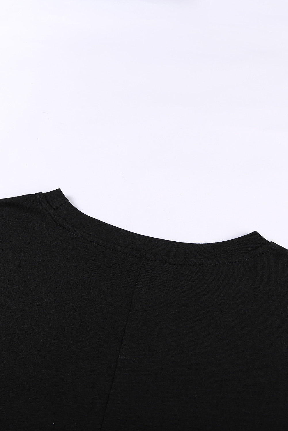 Triple Colorblock Splicing Short Sleeve Mini Dress With Pockets