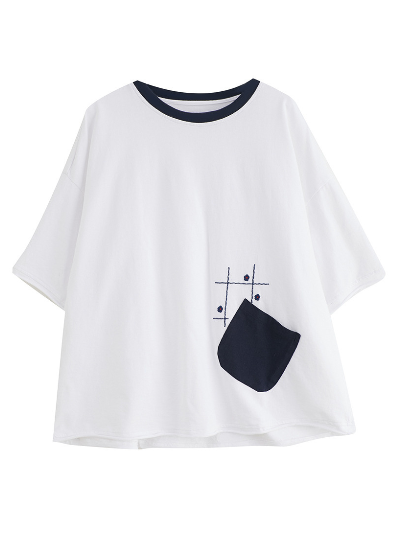 Time Will Come Loose Round Neck Top