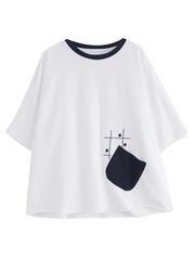 Time Will Come Loose Round Neck Top