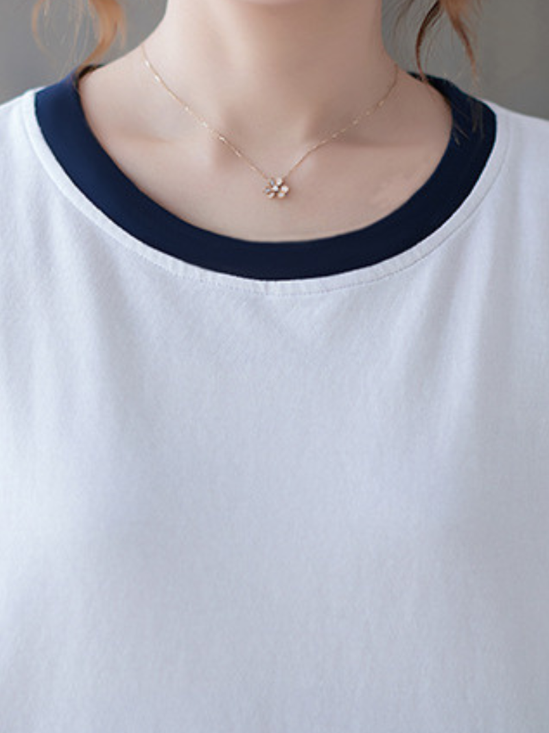 Time Will Come Loose Round Neck Top