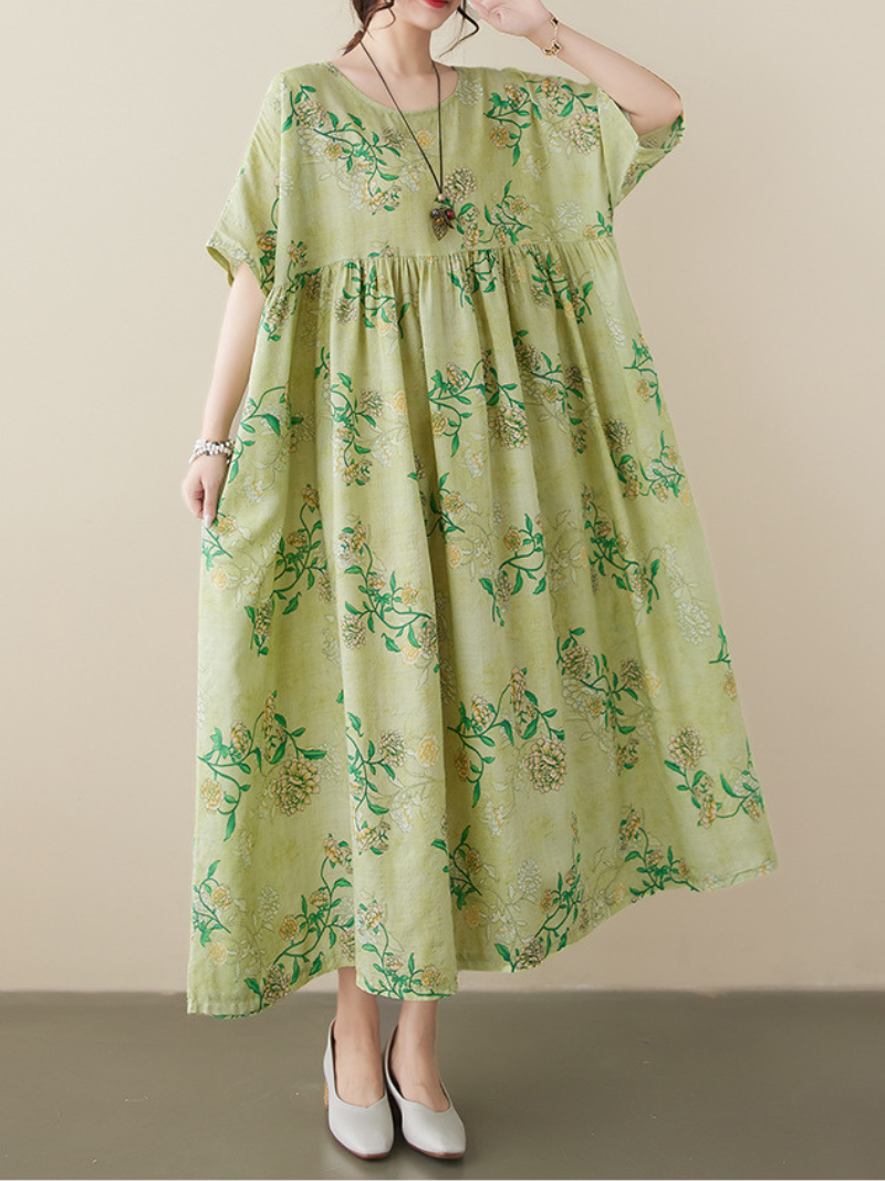 The Lost Heart Round Neck Smock Dress