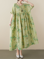 The Lost Heart Round Neck Smock Dress