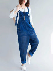 Stars Don't Disappear Denim Overall Dungarees