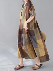 So Long To Life Smock Dress