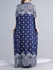 Hear A Song Printed Kaftan Dress