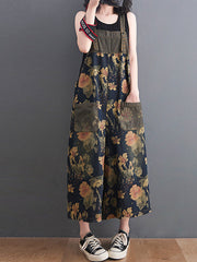 Find Your Way Printed Overall Dungaree