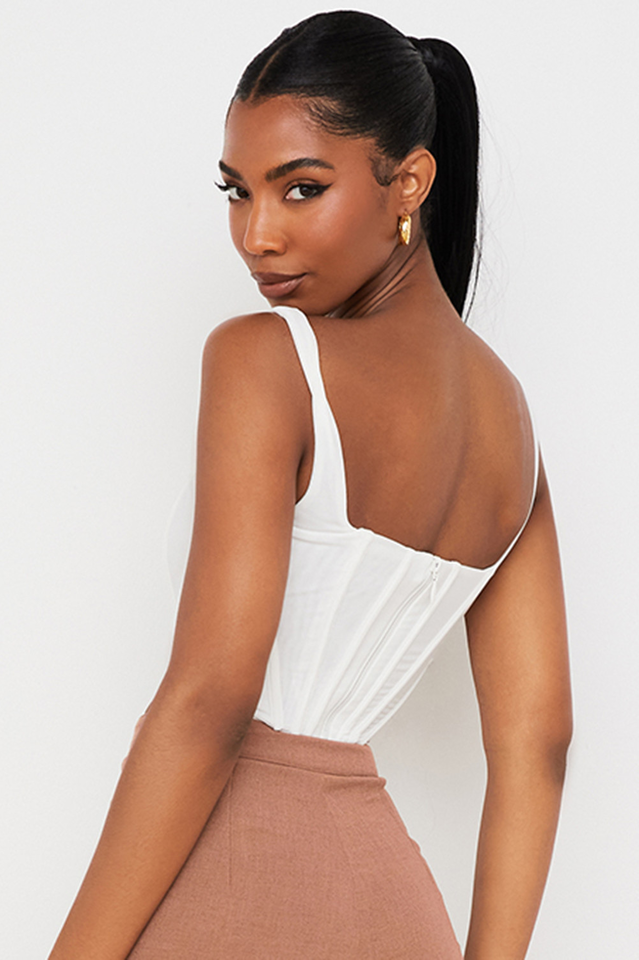 Mesh Corset Top